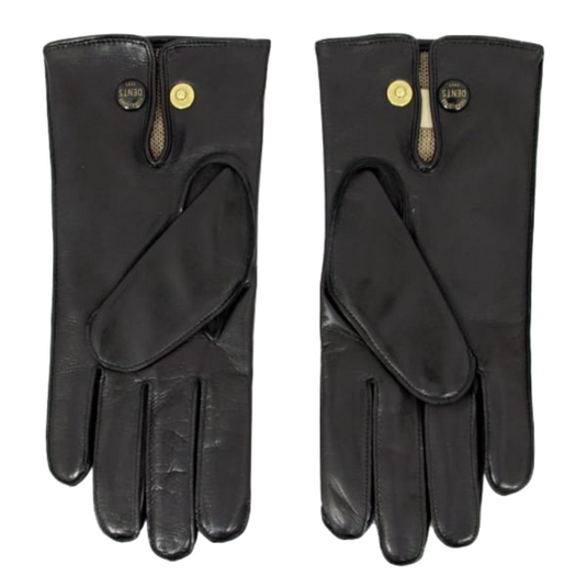 Dents Mens Classic Leather Gloves w 100% Wool Lining Winter Warm