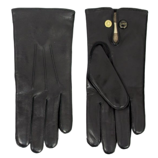 Dents Mens Classic Leather Gloves w 100% Wool Lining Winter Warm