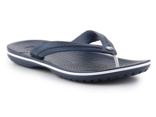 Crocs Crocband Croslite Flip Flops Thongs Relaxed Fit Summer - Navy