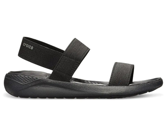 Crocs Womens LiteRide Sandal Summer Sandals - Black/Black
