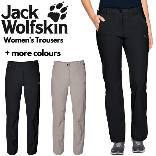 Jack Wolfskin Womens Flexlite Pants Trousers Bottoms Hiking Trekking Casual