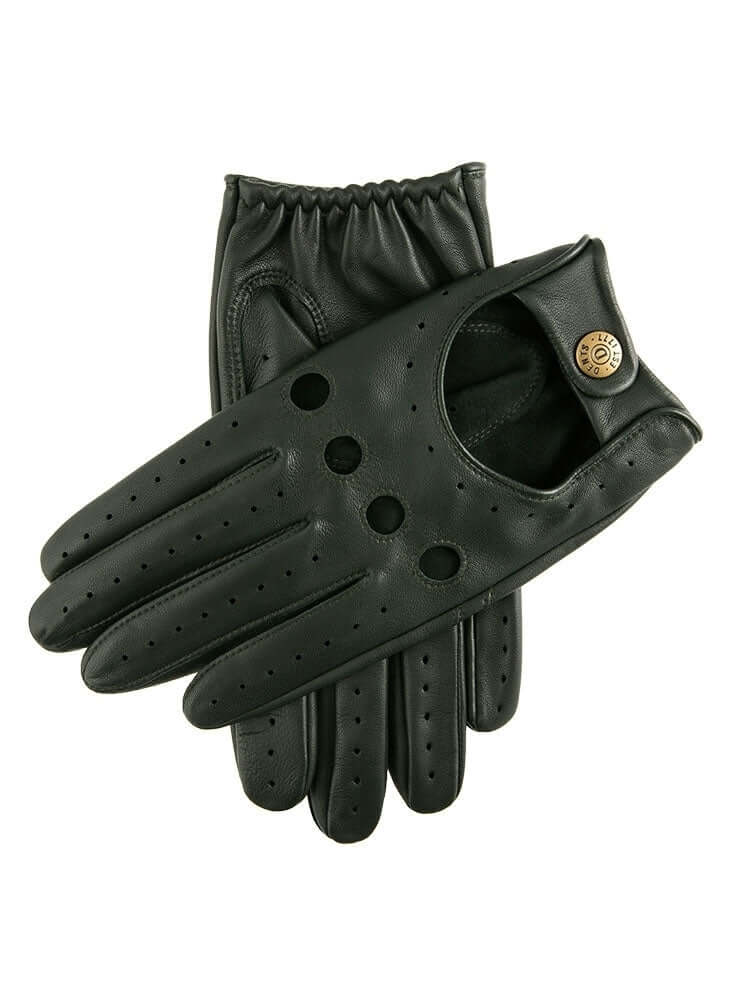 Load image into Gallery viewer, Dents Delta Mens Classic Leather Driving Gloves - Racing Green
