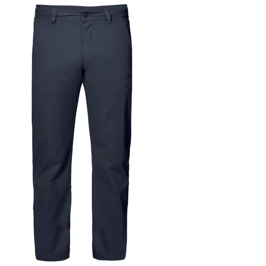 Jack Wolfskin Drake Mens Pants Organic Cotton Pockets Wind-resistant Trousers