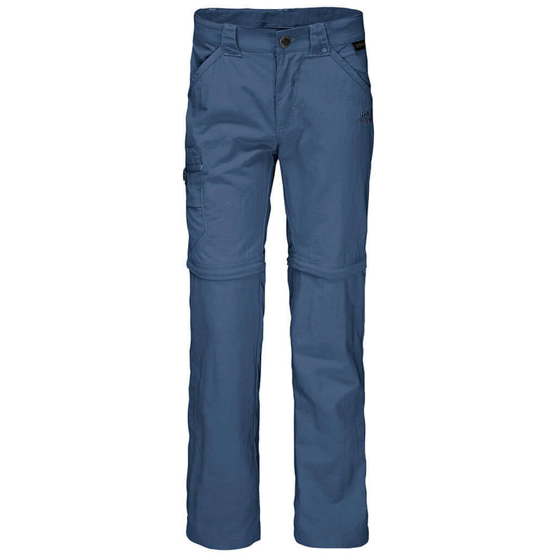 Load image into Gallery viewer, 2 in 1 Jack Wolfskin Kids Safari Zip Off Pants Shorts Hiking Trekking Outdoor Trousers
