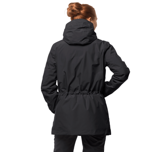 Jack Wolfskin Womens Fairway Ecosphere Jacket Waterproof Windproof Warm | Adventureco