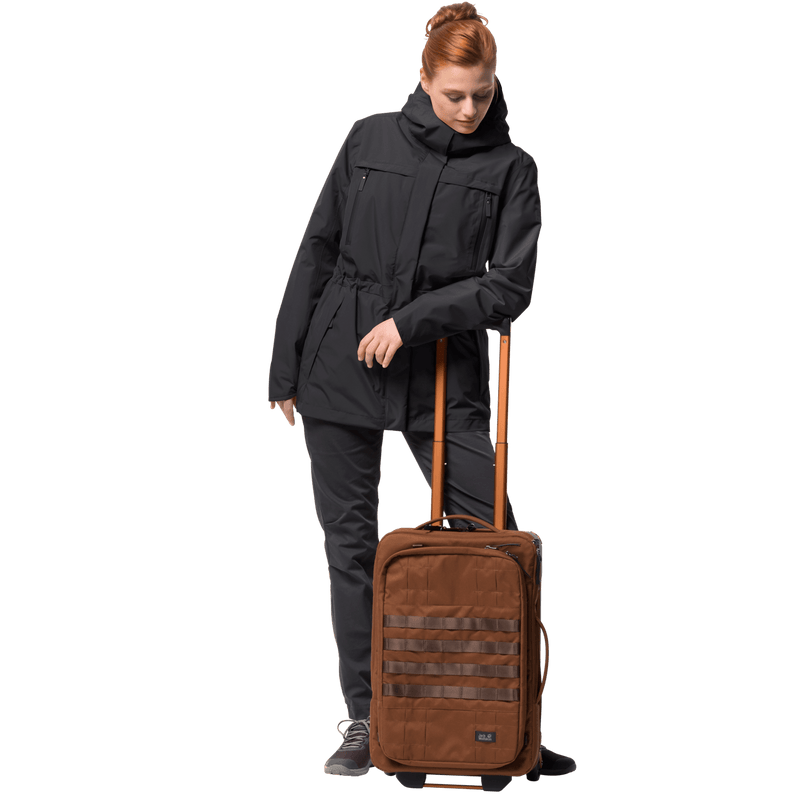 Load image into Gallery viewer, Jack Wolfskin Womens Fairway Ecosphere Jacket Waterproof Windproof Warm | Adventureco
