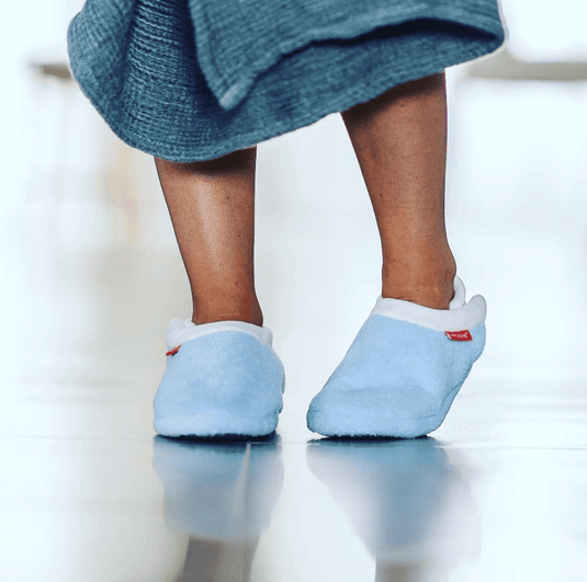 ARCHLINE Orthotic Slippers Closed Scuffs - Sky Blue