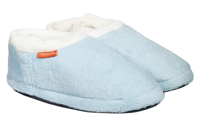 ARCHLINE Orthotic Slippers Closed Scuffs - Sky Blue | Adventureco