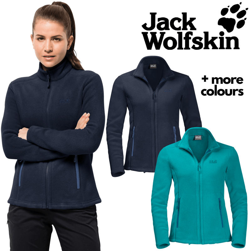 Load image into Gallery viewer, Jack Wolfskin Womens Moonrise Ecosphere Jacket Fleece Winter Warm Jumper
