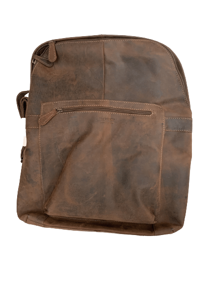 Crazy Horse Genuine Leather Backpack Bag Rucksack Laptop Cow Hide Hunter