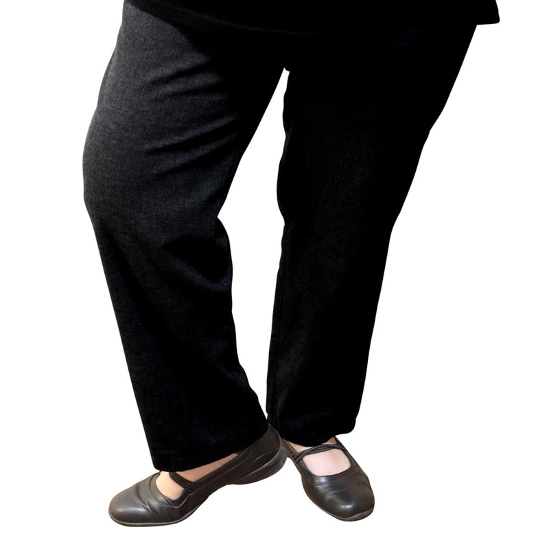 Load image into Gallery viewer, Womens Full Length Pants Relaxed Fit Pure Cotton Casual Work Ladies Trousers
