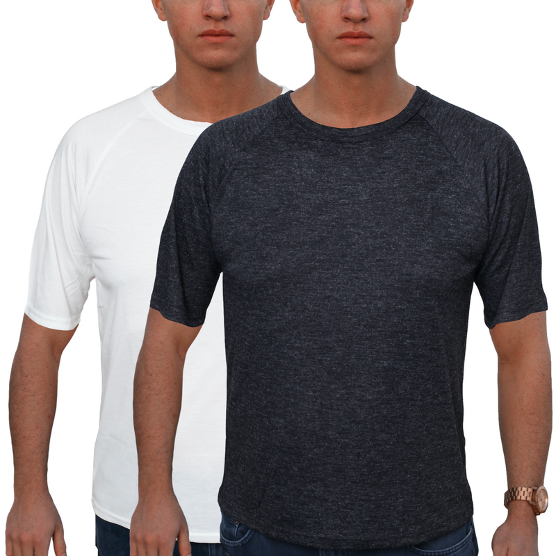Load image into Gallery viewer, Mens Merino Wool Blend Short Sleeve Thermal Top Underwear Thermals Base Layer
