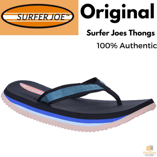 ORIGINAL SURFER JOE Thongs Flip Flops Mens Sandals Shoes Comfortable Slippers