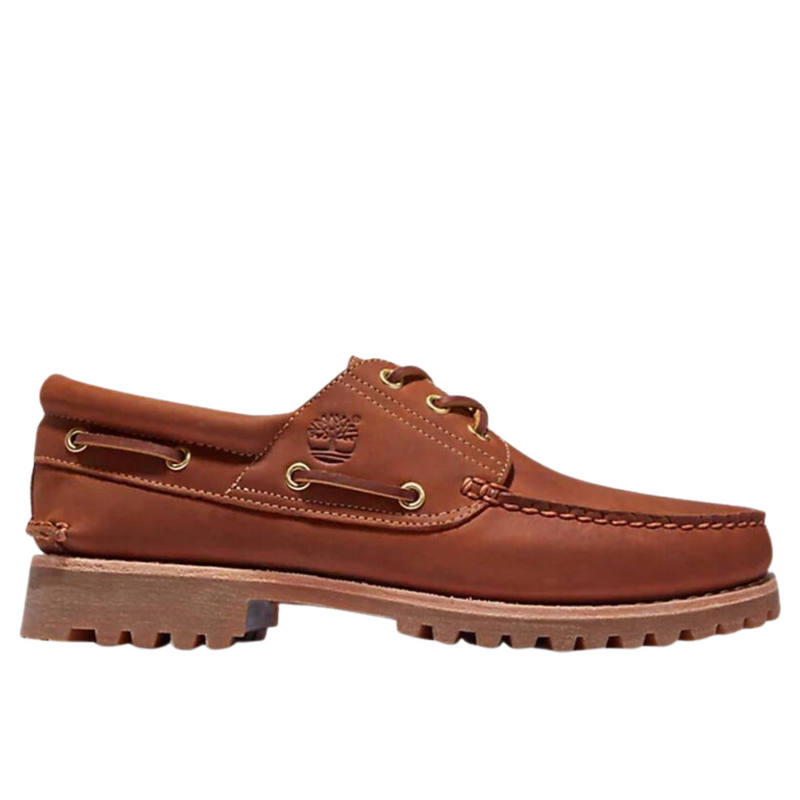 Load image into Gallery viewer, Timberland Mens Authentic Handsewn Boat Shoes Rust Full Grain Leather - Rust
