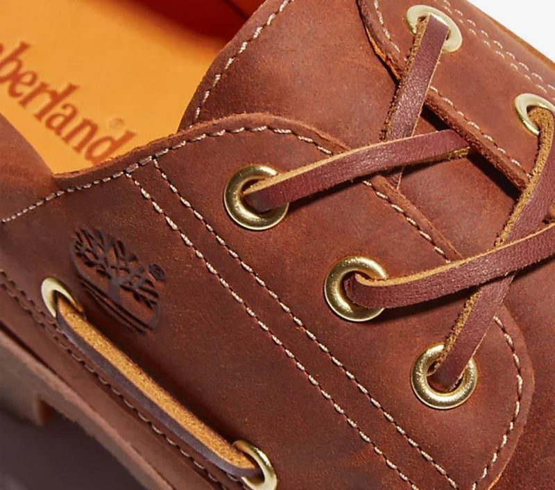 Load image into Gallery viewer, Timberland Mens Authentic Handsewn Boat Shoes Rust Full Grain Leather - Rust
