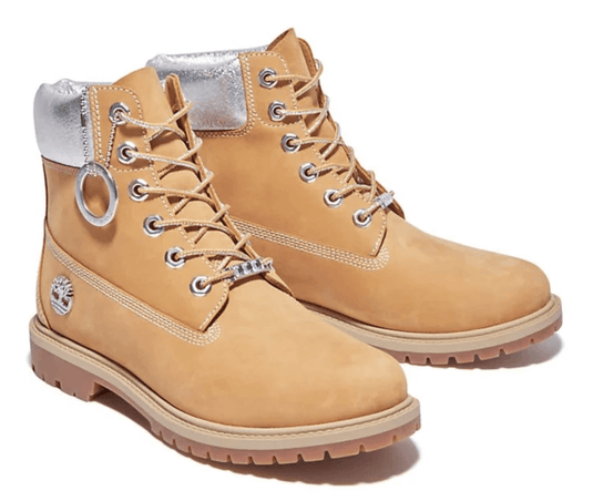 Timberland Womens Heritage 6 Inch Boot - Wheat Nubuck