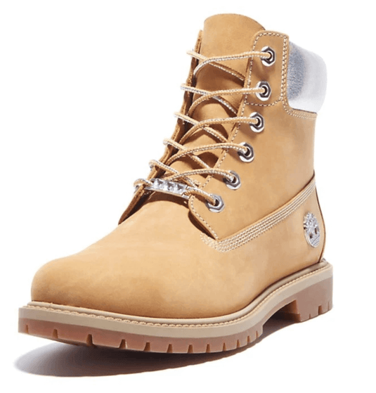 Timberland Womens Heritage 6 Inch Boot - Wheat Nubuck