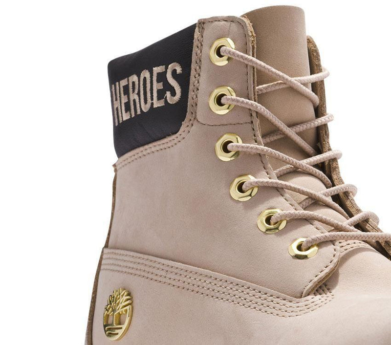 Load image into Gallery viewer, Timberland Womens Premium 6&quot; Waterproof Boots Shoes Leather - Light Beige Nubuck
