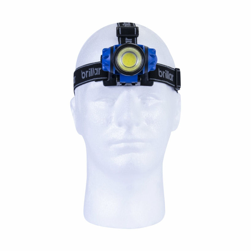 Load image into Gallery viewer, 3 Mode Headlamp w COB LED Head Torch Adjustable Headband Wide Beam Light Camping Running
