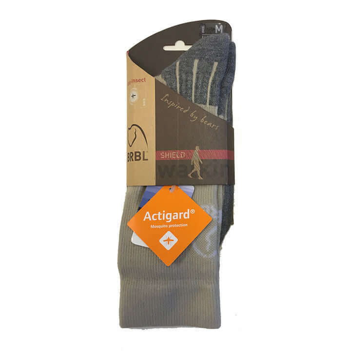 Load image into Gallery viewer, 2 Pair BRBL Anti Insect Hiking Socks | Adventureco
