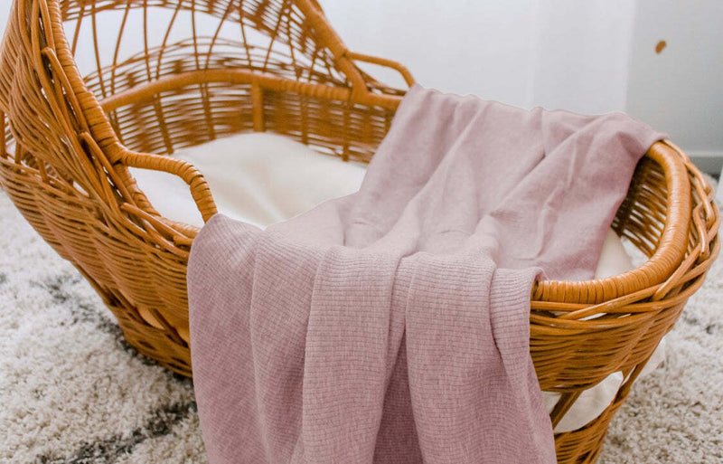 Load image into Gallery viewer, Ponchik Babies + Kids - Ribbed Swaddle Jersey Wrap - Love
