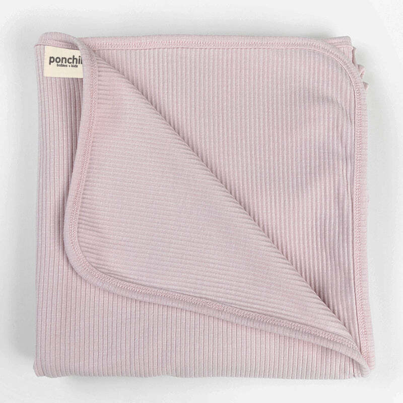 Load image into Gallery viewer, Ponchik Babies + Kids - Ribbed Swaddle Jersey Wrap - Love
