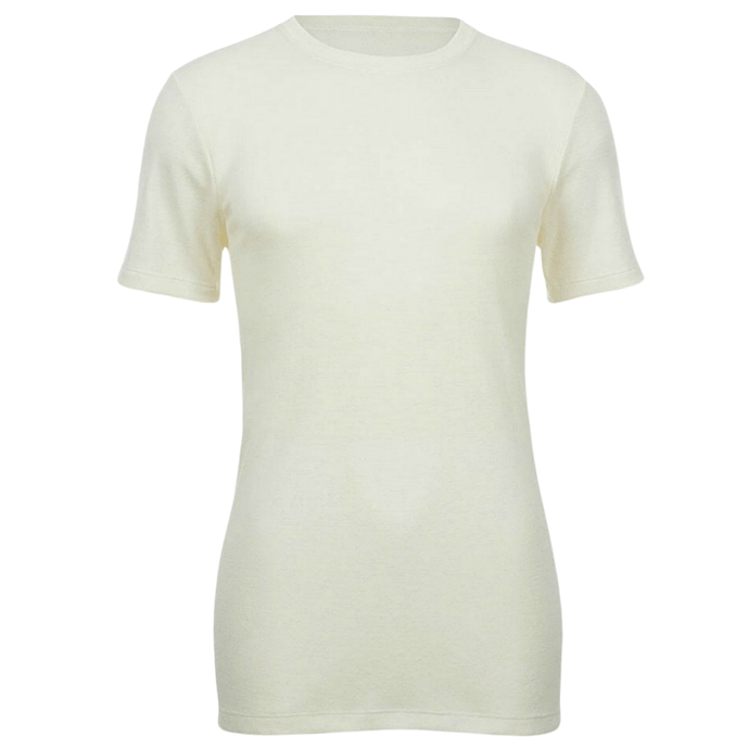Mens 100% Pure Merino Wool Crew Neck Short Sleeve Top T Shirt Thermal Underwear | Adventureco