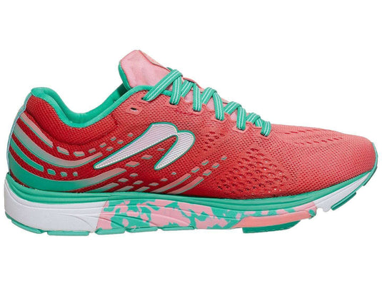 Newton Womens Kismet 7 Running Shoes Runners Sneakers - Coral/Mint | Adventureco