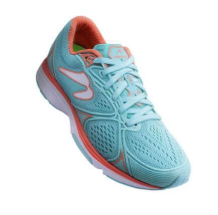 Newton Womens Kismet Running Shoes Runners Sneakers - Cyan/Orange | Adventureco