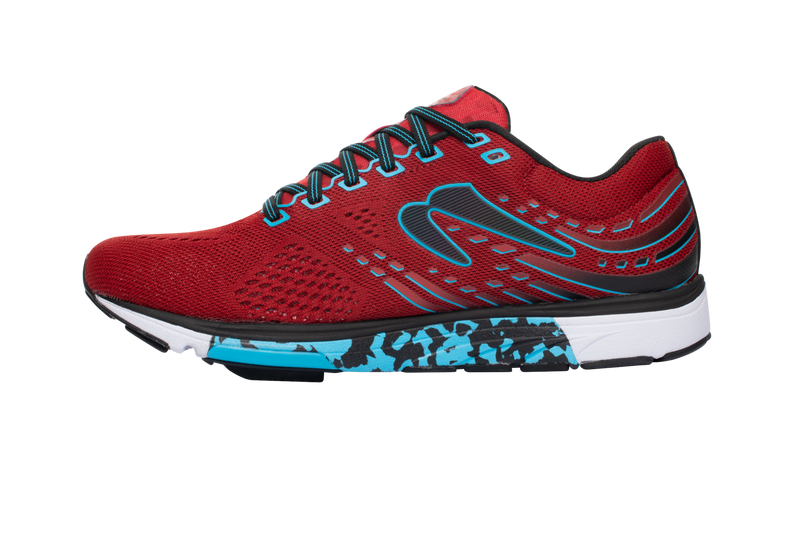 Load image into Gallery viewer, Newton Mens Kismet 7 Running Shoes  - Maroon/Blue
