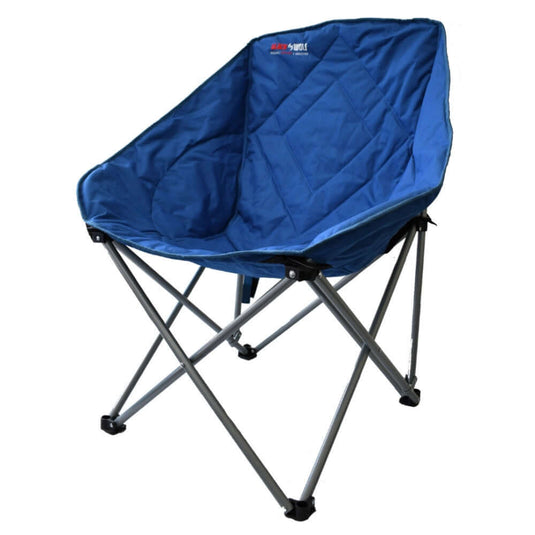 BlackWolf Bucket Chair Folding Classic - Blue | Adventureco