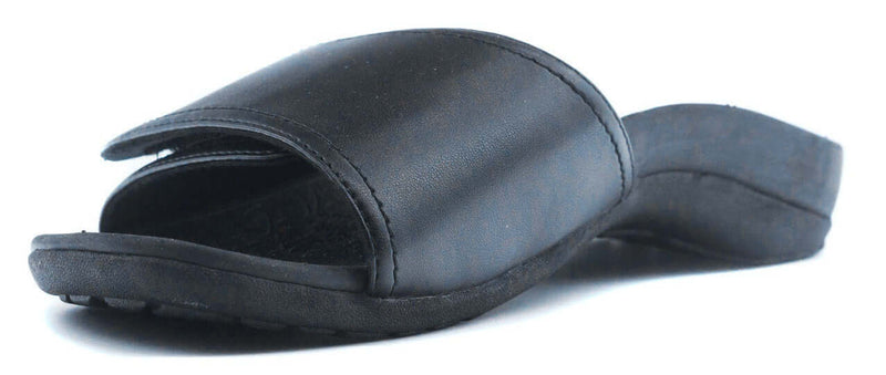 Load image into Gallery viewer, Axign Orthotic Slides Slip On Thongs Slippers Flip Flops - Black
