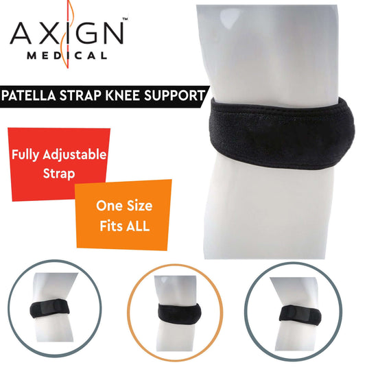 Axign Medical PATELLA STRAP Knee Support Brace Leg Tendon Support