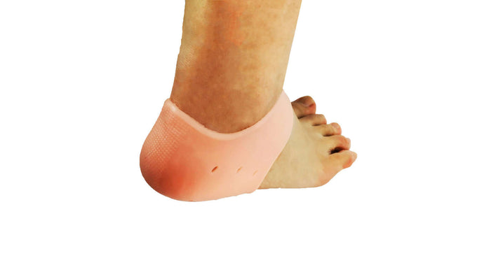 1 Pair AXIGN Medical Silicone Gel Heel Sleeve Bunion Foot Pad Cushioning Support