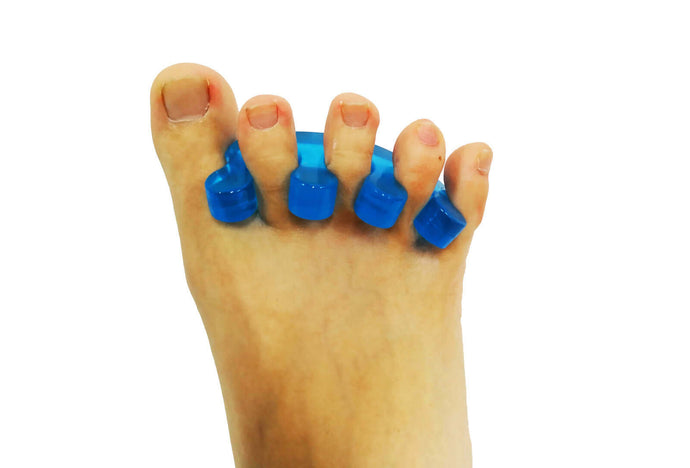 1 Pair Axign Wide 5 Toe Based Separator Medical Silicone Bunion Pain Relief Spacer