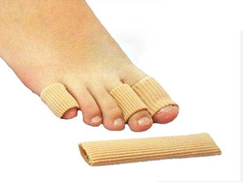 1 Pair AXIGN Medical Gel Toe Tube (Open) - Foot Pain Corn & Callus Relief