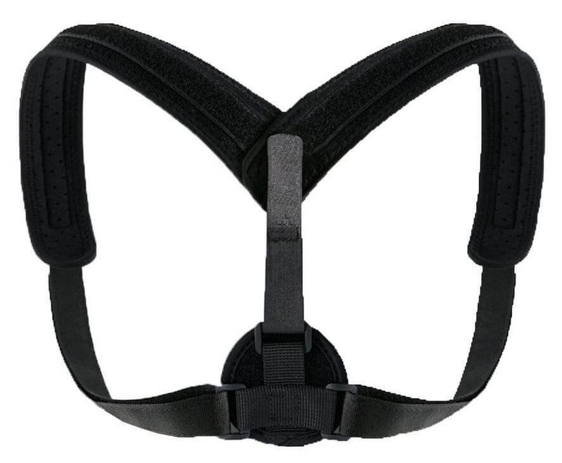 Load image into Gallery viewer, AXIGN Medical Posture Support Back Support Brace Corrector Strap Lumbar - Black | Adventureco
