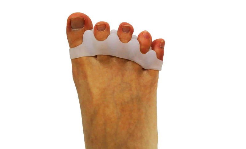 Load image into Gallery viewer, 1 Pair Axign Wide 5 Toe Separator Medical Silicone Bunion Pain Relief Spacer
