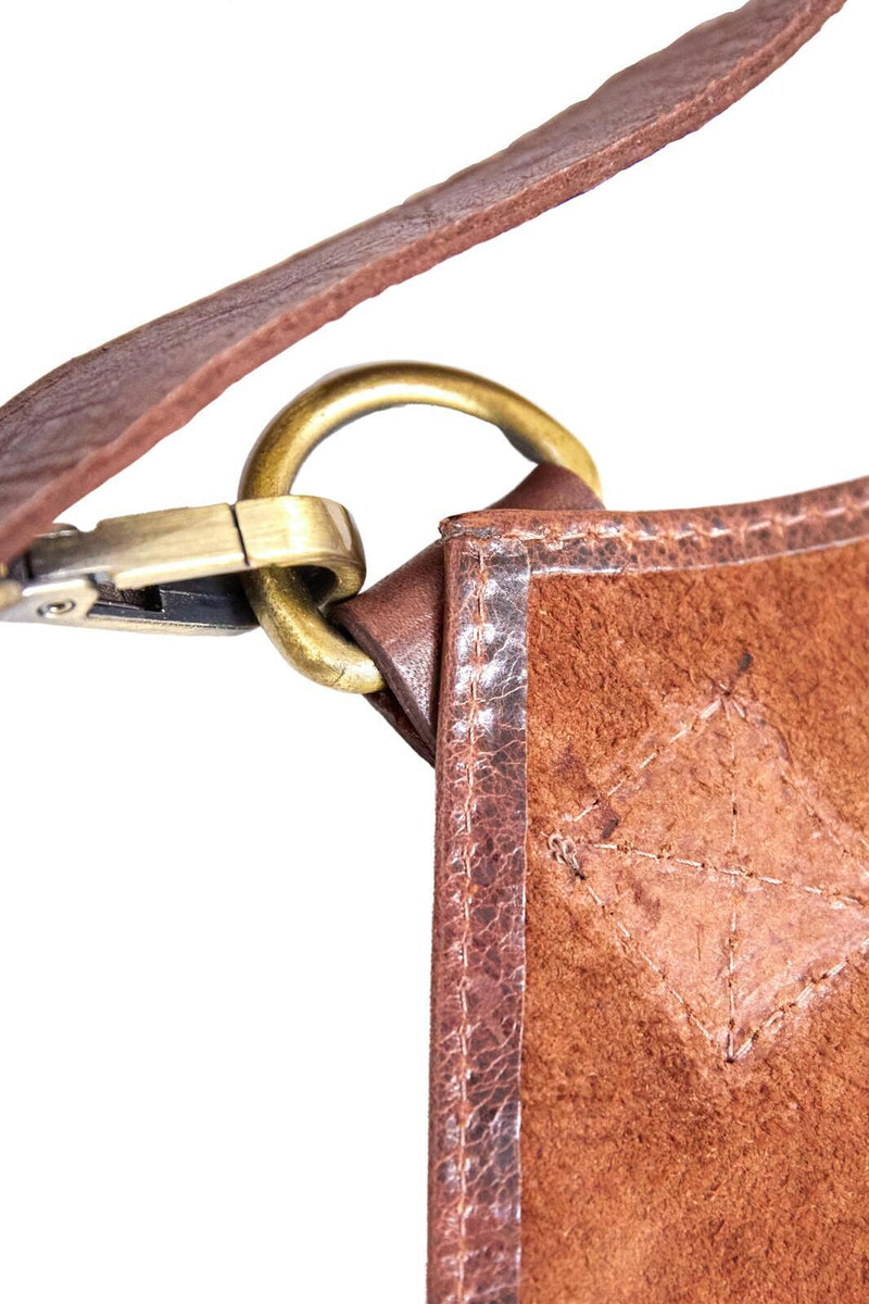 Load image into Gallery viewer, 2x Pierre Cardin Professional Leather Apron Butcher Woodwork Barber - Cognac
