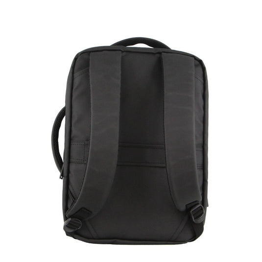 Pierre Cardin Backpack Laptop Bag Briefcase Built-in USB Port Travel - Black