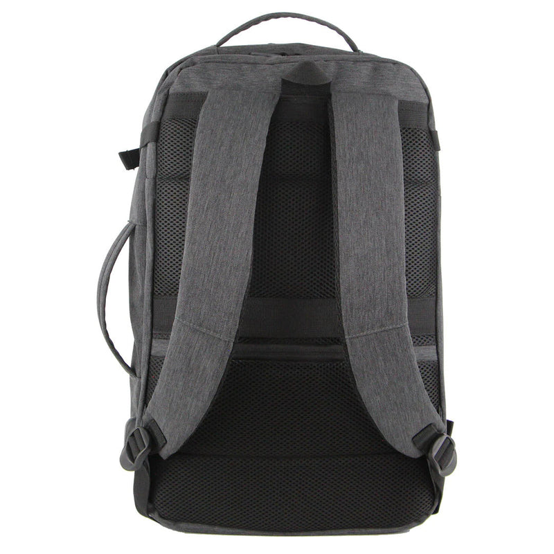 Load image into Gallery viewer, Pierre Cardin Mens Travel &amp; Business Backpack with Built-in USB Port - Grey

