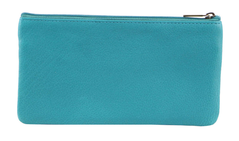 Load image into Gallery viewer, Pierre Cardin Ladies Womens Genuine Soft Leather Italian Wallet - Turquoise
