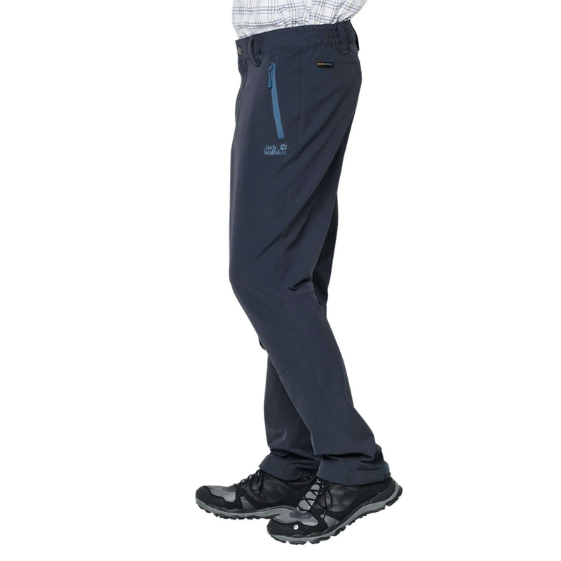 Load image into Gallery viewer, Jack Wolfskin Mens Activate XT Pants Trousers PFC Free Softshell Hiking Trekking
