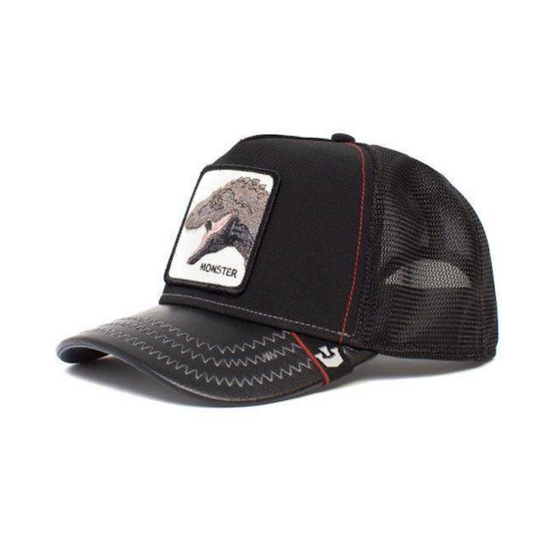 Load image into Gallery viewer, Goorin Bros Kids Trucker Animal Farm Hat - Little Monster Dinosaur
