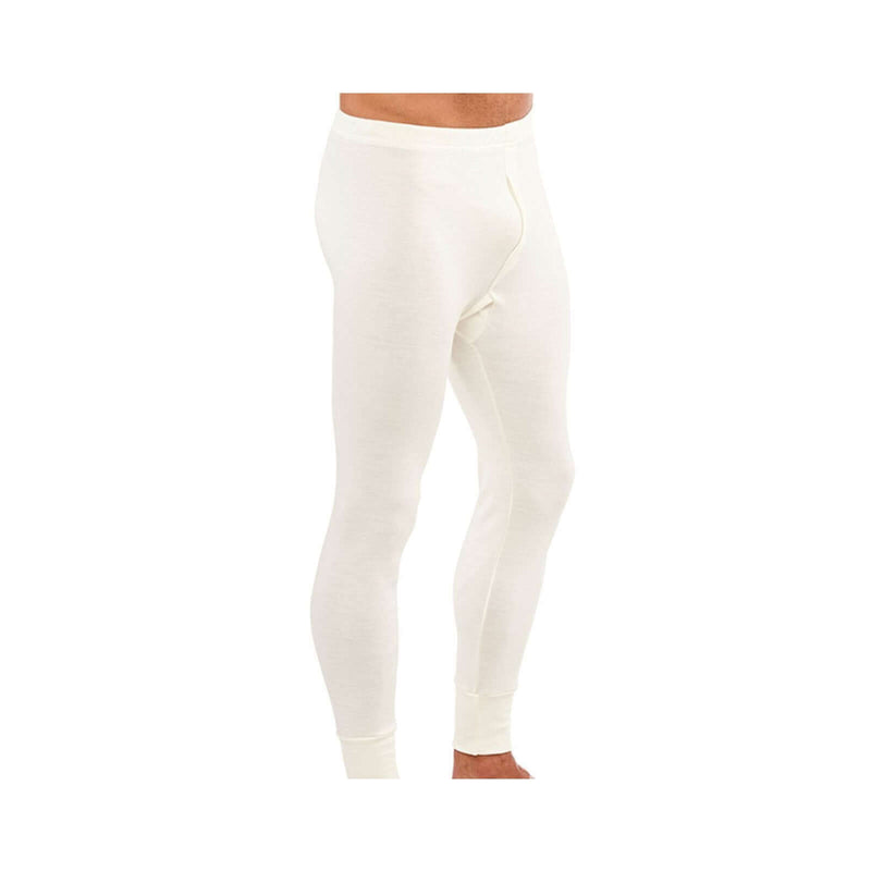 Load image into Gallery viewer, Mens Thermal Long Johns Trouser Pants Merino Wool Blend - Beige | Adventureco
