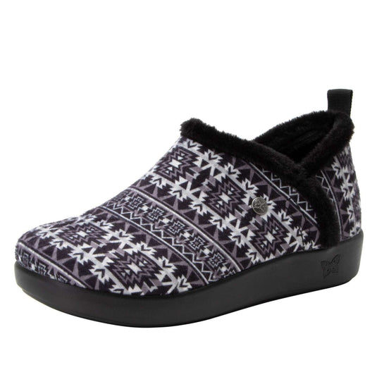 Alegria Cozee Santa Fe Slippers - Grey