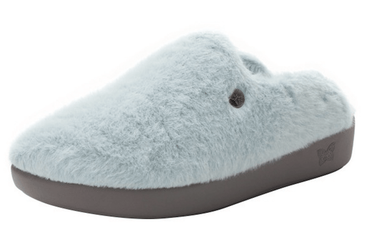 Alegria Womens Leisurelee 2 Open Back Slippers - Aqua