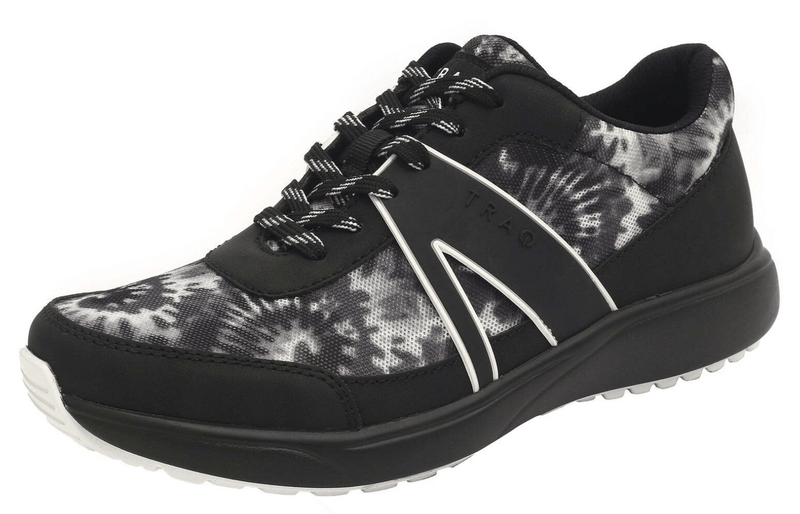 Load image into Gallery viewer, Alegria Womens TRAQ Qarma 2 Shoes- Black White Blast Off
