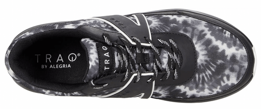 Alegria Womens TRAQ Qarma 2 Shoes- Black White Blast Off