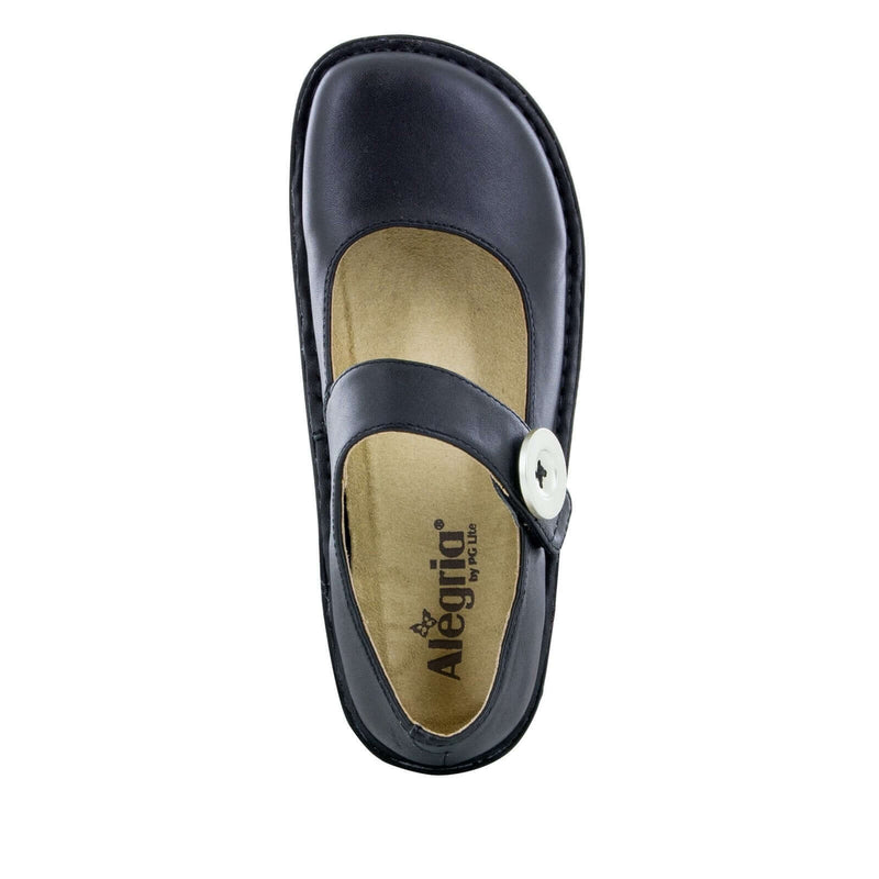 Load image into Gallery viewer, ALEGRIA Paloma Nursing Shoes Slip On Womens Work Working Hospitality - Black Nappa

